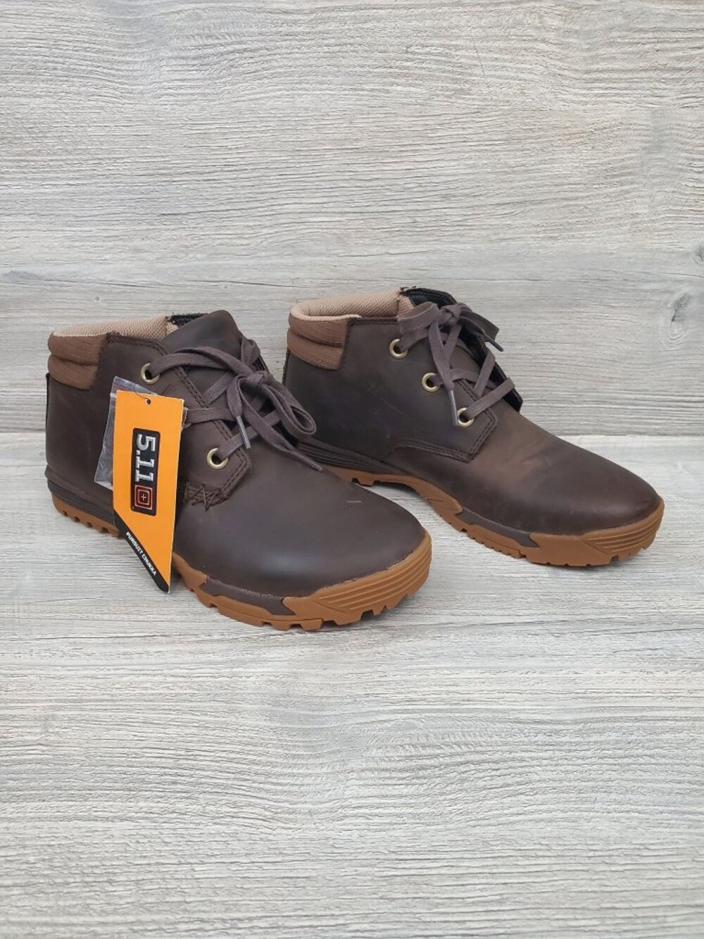 5.11 Tactical Pursuit Chukka boots; women's size 8